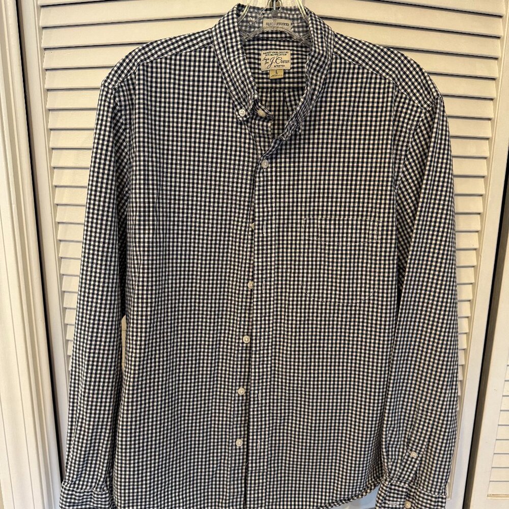 J. Crew Stretch Slim Untucked shirt